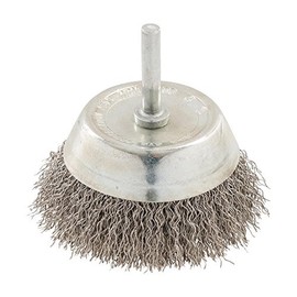 Silverline 409596 Rotary Stainless Steel Wire Cup Brush 75 mm