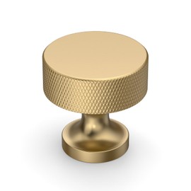 Coinkoly 10 Pack Champagne Bronze Knurled Cabinet Knobs Kitchen Champagne Gold Pulls for Cabinets Drawer Pulls Dresser Hardware for Cupboard