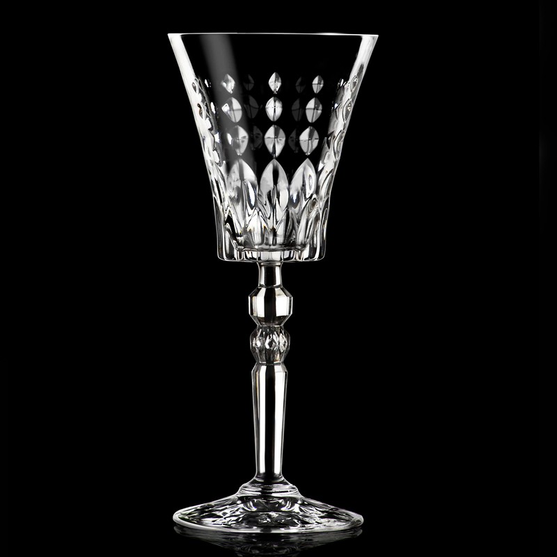 Lorren Home Trends Marilyn Set of 6 Red Wine Goblets