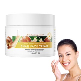 Eazerom 27 50g Schnecken-Gesichtscreme, Tages- und Nacht-Anti-Falten-Feuchtigkeitscreme, Schnecken-Reparaturcreme, Gesichtscreme mit Schneckenschleim-Extrakt,