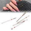 5 Type Nail Art Manicure Drill Bits Nail Drill Bits