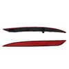 Rear Bumper Reflector for 2020 to 2023, Red Lens Car