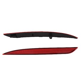 Rear Bumper Reflector for 2020 to 2023, Red Lens Car Tail Reflector Light, Rear Bumper Lights Replacement for (Right 26560 6FV0A)