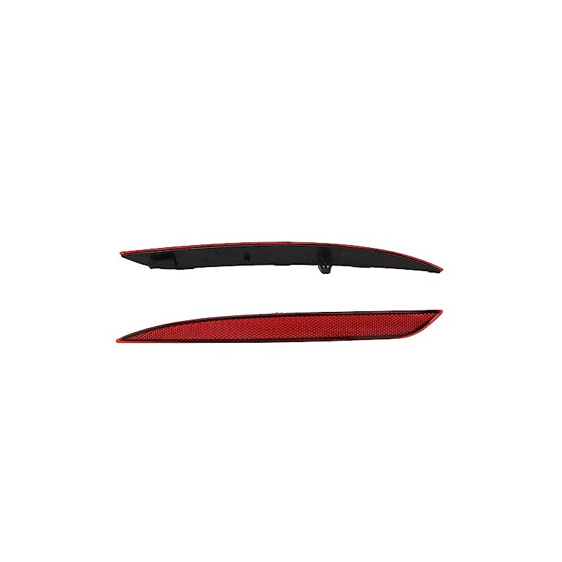 Rear Bumper Reflector for 2020 to 2023, Red Lens Car