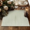 TOPICK Place Mats for Table Linen Blend Table mats Set