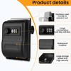 Car Window Lock Box, Key Locks Box Car, Three Digit
