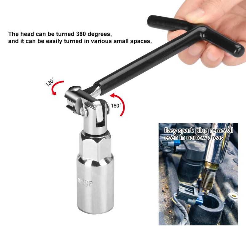 Sukudon Spark Plug Wrench Set - Engine tools for Easy
