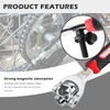 carleef 9.84" 8-in-1 Magnetic Lug Wrench with 8mm-21mm Socket,360° Rotating