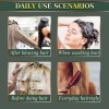 3 Unidades De Óleo De Cabelo Ginger King Nutre Os