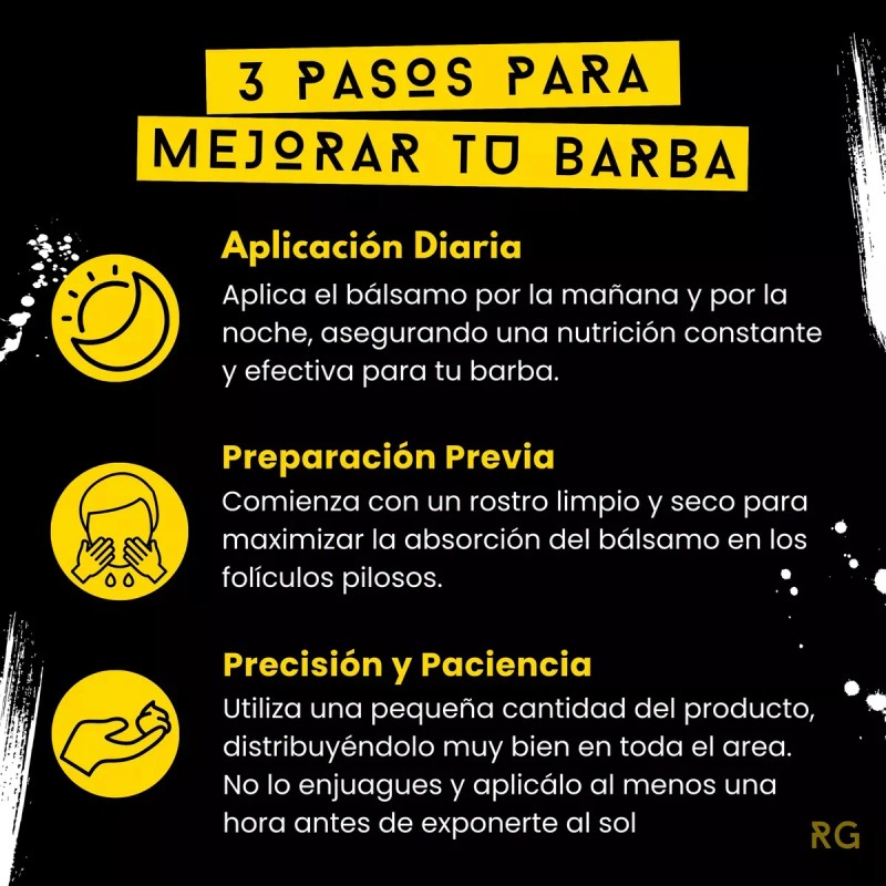 Spartan Balsamo Crecimiento De Barba Y Bigote, Sin Olor