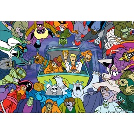 Paper House Productions Scooby Doo Monster Mash Up 1000-piece Jigsaw Puzzle