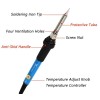 Sumsour 2Pcs Solder Iron w/Adjustable Temperature 120VAC Soldering Pencil Pen