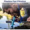 Membrane Solutions Portable Survival Water Filter Straw Purifier Camping Emergency