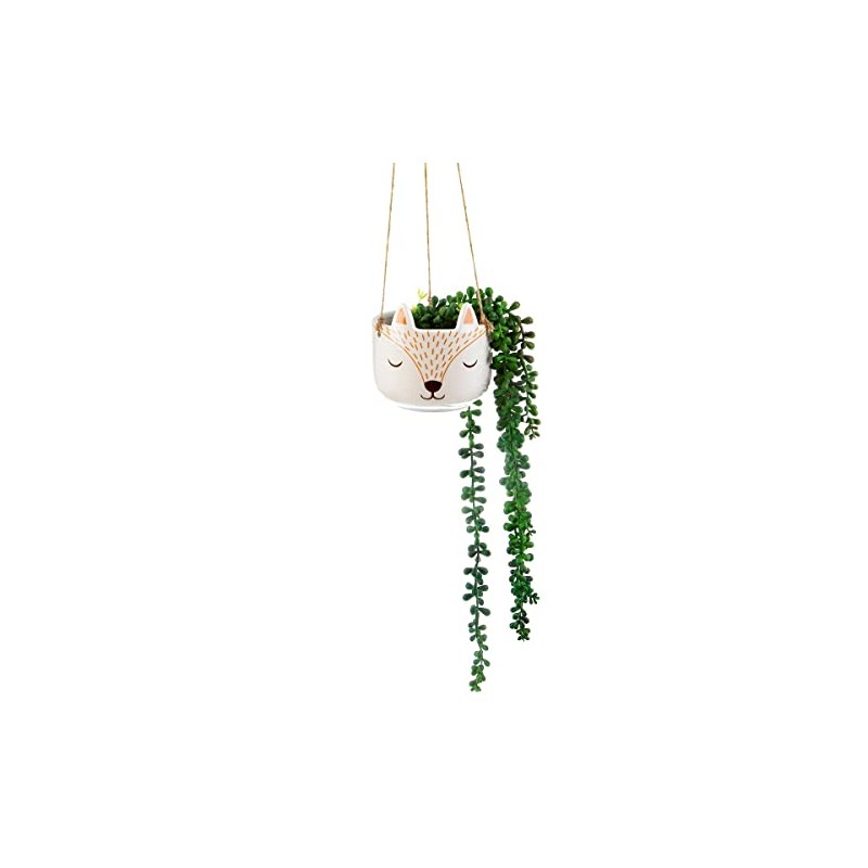 Sass & Belle Woodland Fox Hanging Planter