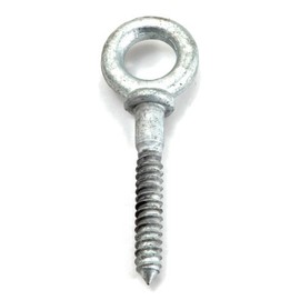 Forney 61369 Screw Eye Bolt Shoulder, Hot Dipped Galvanized, 1/2-Inch-by-3-1/4-Inch Overall Length