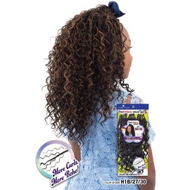 Shake-N-Go Kids Deep Curl Boho Braids 10" (Color: COPPER)