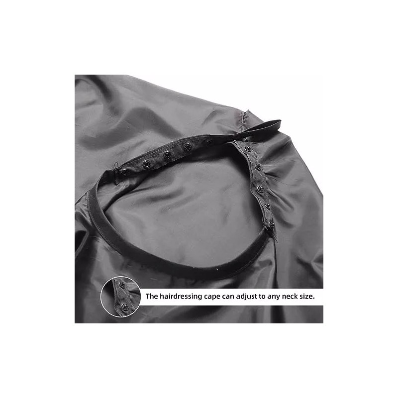 Omvoina Capa De Corte De Pelo Profesional Omvoina Con Cierre