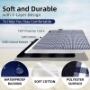 ZAZE Picnic Blankets Machine Washable, 80''x80'' Extra Large Waterproof Sandproof