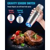 Gravity Electric Pepper and Salt Grinder Set, Salt and Pepper