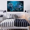 LSIUHWUWI Bathroom Wall Decor Human Brain Stimulation or Activity Wall