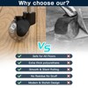 Office Chair Replacement Wheel - Quiet & Smooth Gliding -