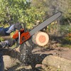 JAYGOVAN 60CC Gas Chainsaws 2-Cycle Top Petrol Handle Gasoline Powered