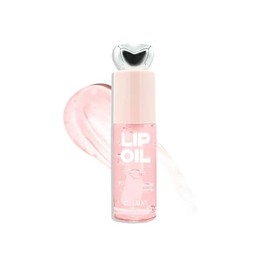 C-LUX Lip Oil Heart – Tease | Hydrating Lip Oil | Glossy Finish | Non-Sticky Formula | Paraben-Free & Cruelty-Free | Lightweight Lip Care | 10ml