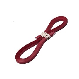 Quilling Paper Metallic Paper Strips 10mm Craft Card Making Single Color Quilling Strips 2/5inch 60Pcs by ODETOJOY (Cranberry)