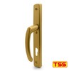 TSS Gold UPVC Door Handle Pair Set, 92mm PZ (Centres),