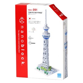 Kawada NBH_091 NanoBlock Tokyo Sky Tree (Renewal) Building Kit