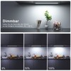 WOBANE Under-Unit Light Kitchen LED Dimmable, Bright Light Strip with