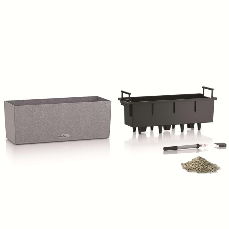 Lechuza Balconera Stone 50 Stone Grey 15650