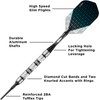 Viper Diamond 90% Tungsten Soft Tip Darts with Storage/Travel Case,