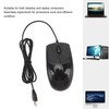 1200 DPI USB Wired Ergonomic Mouse, Silent Click Gaming Mouse