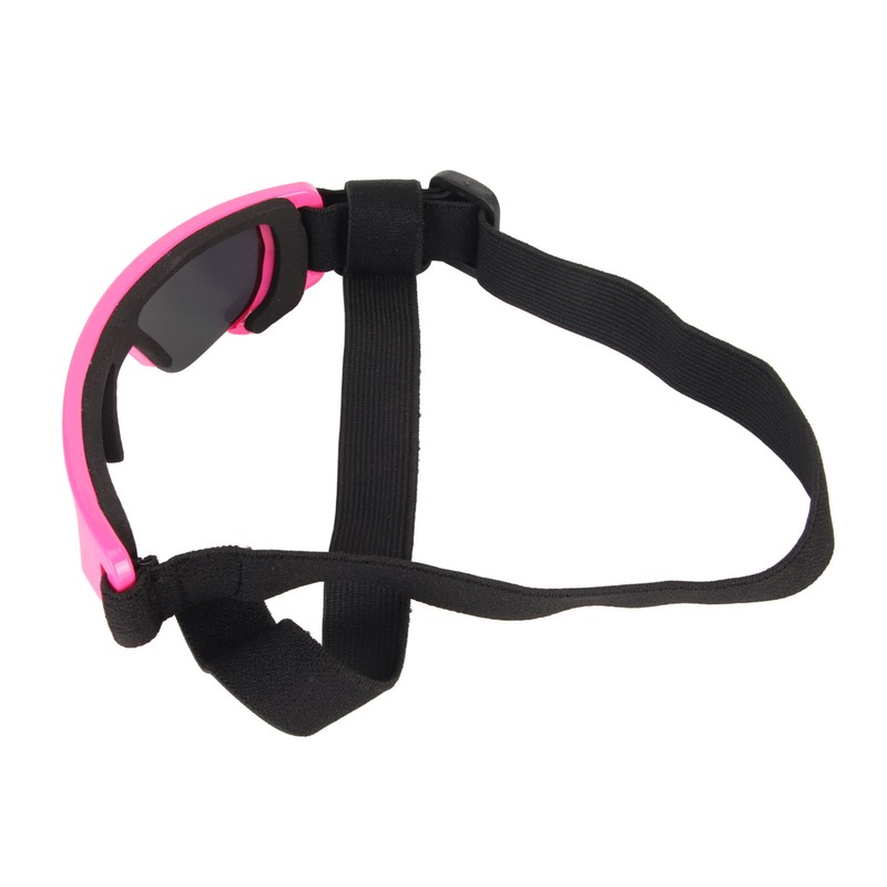 Dog Goggles UV Protection Waterproof Sandproof Soft Frame Adjustable Breathable