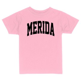 Merida Collegiate Toddler Kids T-Shirt 2T Light Pink