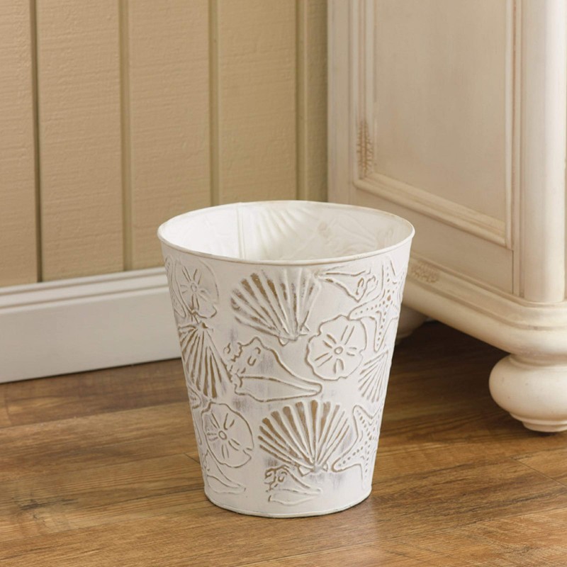 Park Designs Shells Waste Basket