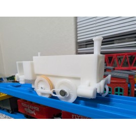 Mattel /Gullane Thomas & Friends TrackMaster Custom "Box Tank" Model Tomy Free Wheel