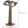 DUBENS Model Tree Mini Baobab Tree Train Landscape Architecture Trees