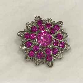 NOOSA Large Purple Snap Bead -20mm but fits18mm Ginger Snap and Noosa Designs