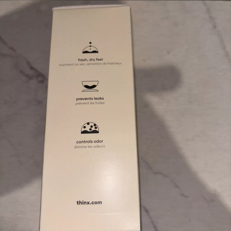 Thinx Leaks Underwear Reusable Bladder Leak, Hi-Waist, Light Absorbency, Rose