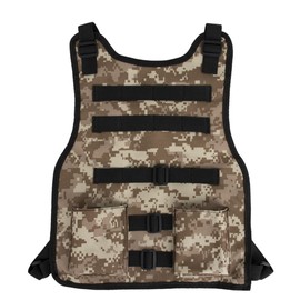 TopTie Tactical Vest Training Vest Adjustable-Desert