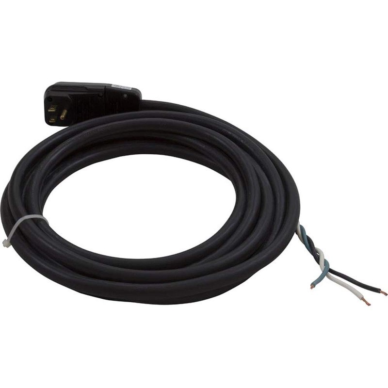 Hydro Quip in-Line GFCI, 15A, 115v, SPST, 15 Foot Cord,