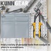 KUNN Firefighter 4-Pocket Tool Pouch Inside Turnout Coat Bunker Pocket