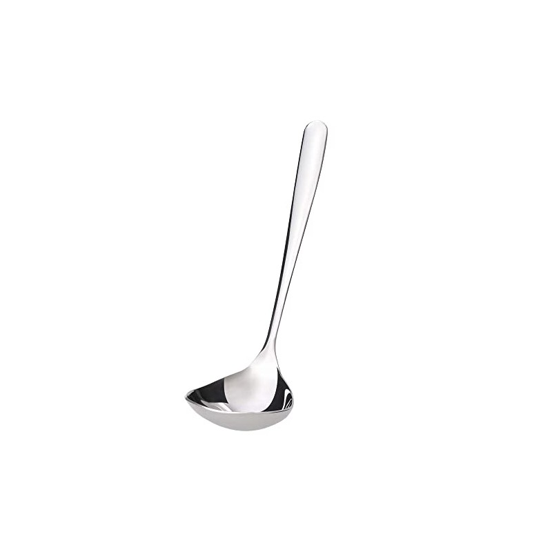 GRÄWE Sauce Spoon, Silver, Stainless Steel, Polished