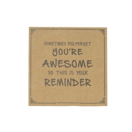 Jeannieparnell N463 - Sometimes you forget you're awesome so this is your reminder 8mm Rose Quartz Gemstone Bead Bracelets