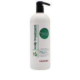 Grondins Scalp Treatment Shampoo. Tea Tree, Peppermint, and Lavender, Infused with Aloe Vera and Keratin, 32 oz (946 mL)