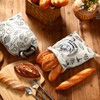 Wowangce 2 Pcs Bread Bags for Homemade Bread Maker Gift