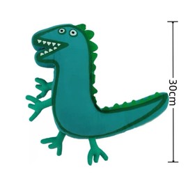 LAARNT 30 cm Soft Dinosaur Cushion, Cute Plush Dinosaur, Cute Dinosaur Doll Toy, Cute Plush Toy Throw Cushion
