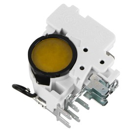 Ieron Refrigerator Compressor PTC Starter QP3-15/C Integrated Relay Overload Protector Freezer Replacement Parts for Home Appliance Repair